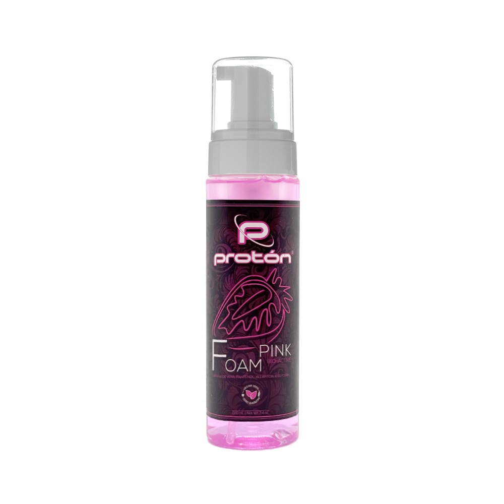 Blue Foamer Proton con Pantenolo, Alantoina e Aloe Vera - Schiuma detergente - 220 ml / 7,4 Oz.