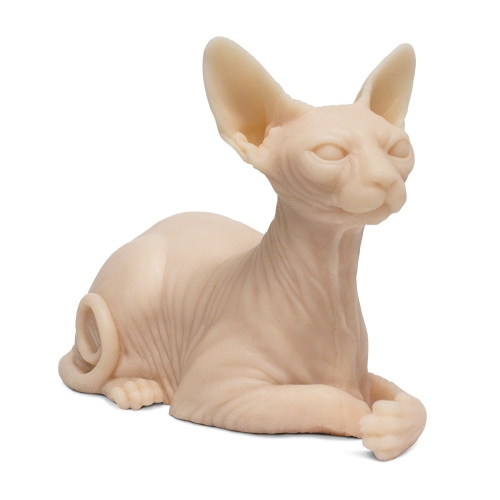Gatto in Silicone Sphynx Tattoo