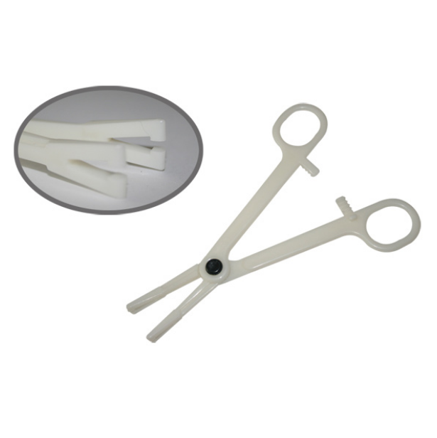 Pinza per Piercing Triangolare aperta Monouso Sterili conf.da 50 pz