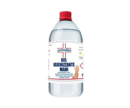 Antigerm gel igienizzante mani 70% alcool 1 litro