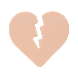 Pelle Sintetica – Broken Heart 6,75″x 6,75″