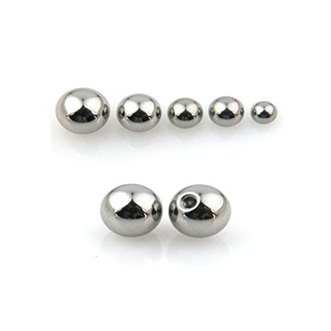 Biglia/Sfera per Piercing in Acciaio Chirurgico 316L Misura 1.6 x 5mm