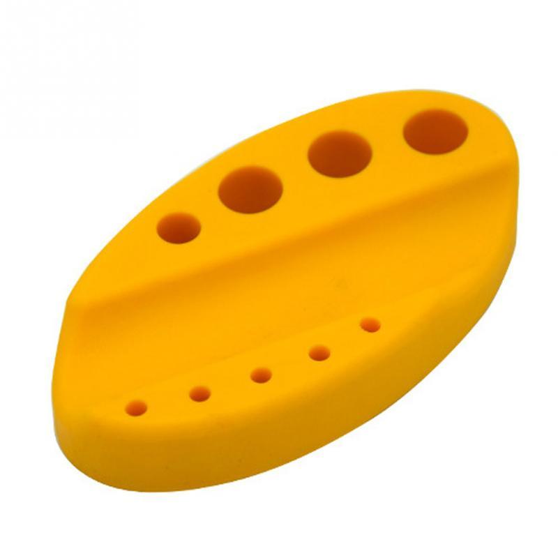 Supporto ovale in silicone per penna e macchina per trucco permanente