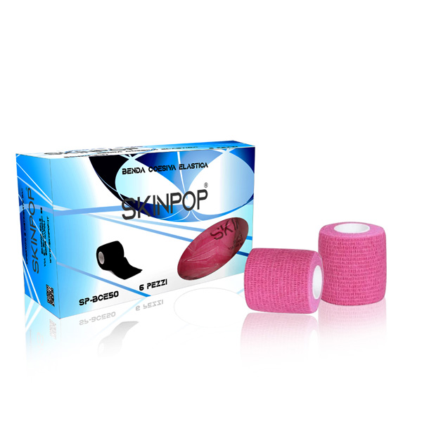 Benda Coesiva SKINPOP Pink Conf.06 pz