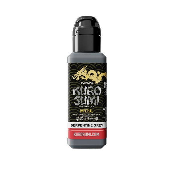 Kuro Sumi Imperial Tattoo Ink – Serpentine Grey 90ML 