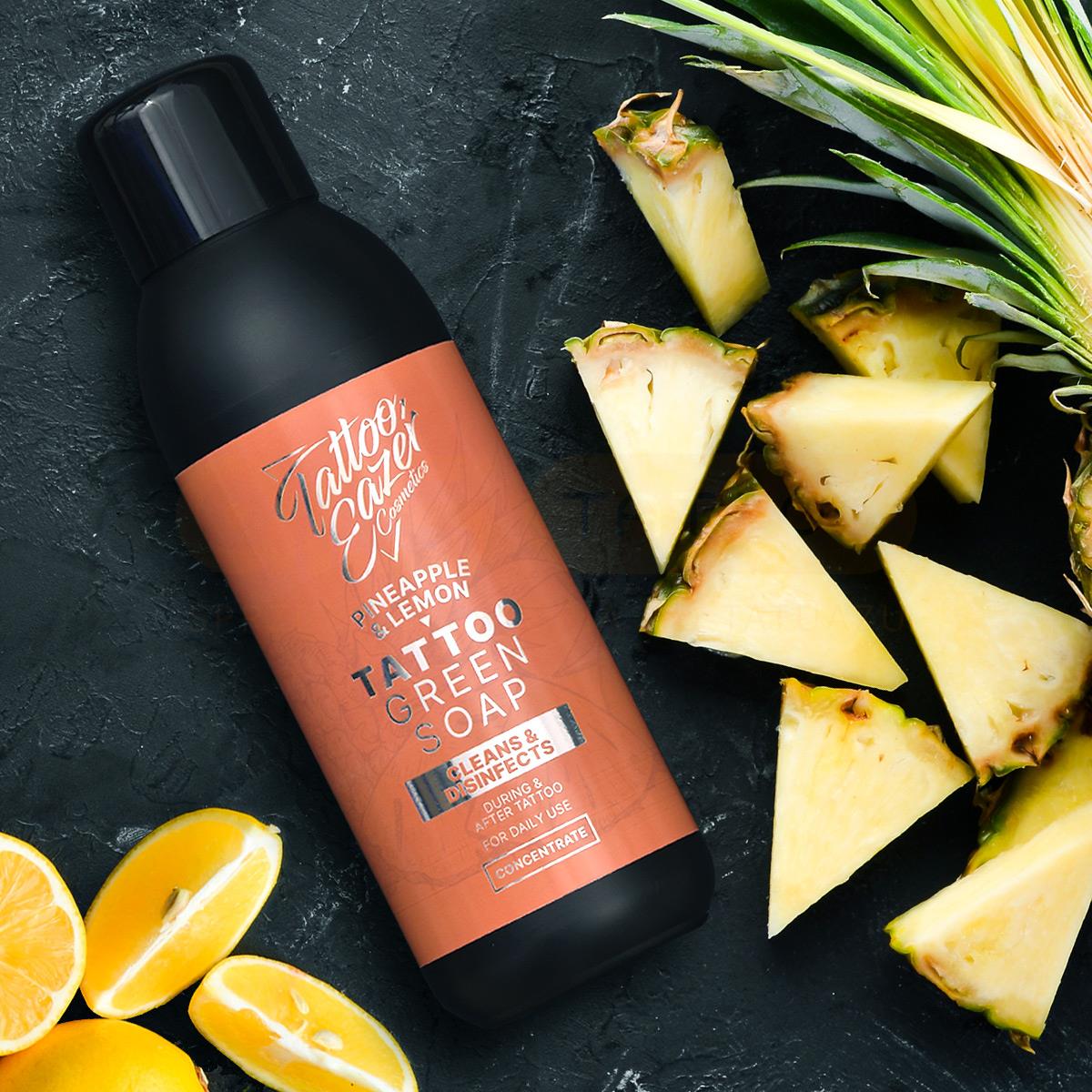 TATTOO EAZER GREEN SOAP CONCENTRATO  ANANAS E LIMONE,