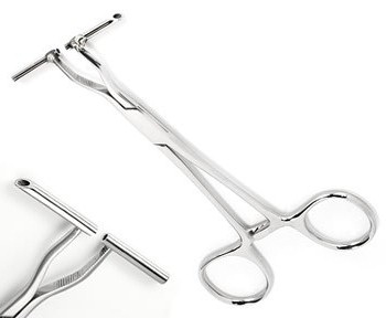  Pinza Stile Septum Uso Setto Nasale 14Cm - Pinza per Body Piercing