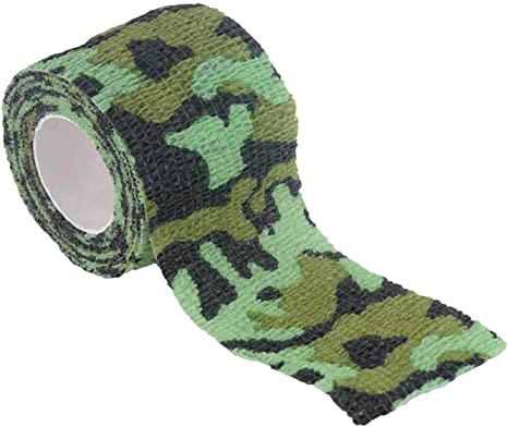 Fascia per Grip (50mm x 4,5m) - Mimetica Verde fluo 24pz
