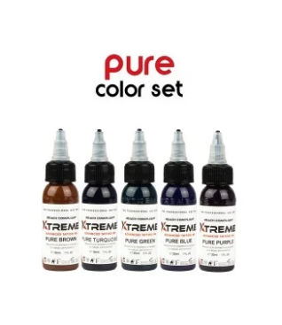 XTREME INK - PURE COLOR SET - 5X30ML (REACH 2023)