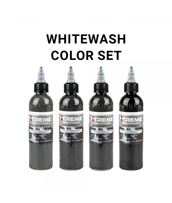 XTREME INK - WHITEWASH SET - 4X120ML (REACH 2023)