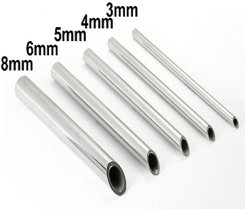 Tubo Ricevitore per Piercing 5mm