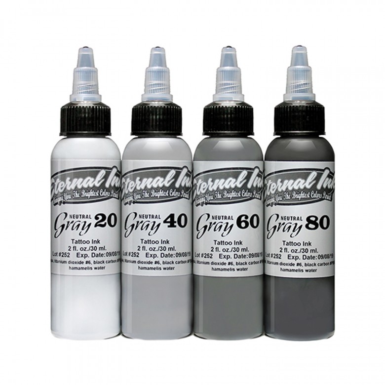 Set Completo 4 Eternal Ink Neutral Grey 30ml (1oz)