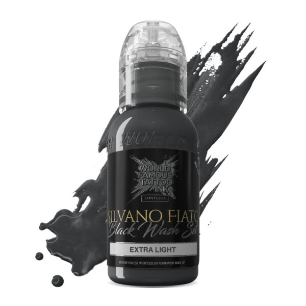 World Famous Limitless Silvano Fiato Black Wash – Extra Light 30ml
