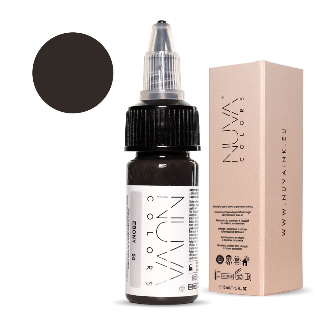 Nuva Colors – 50 Ebony – 15ML (REACH 2023)