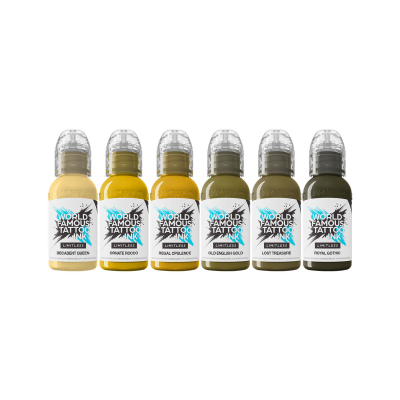 World Famous Limitless Tattoo Ink – Jenna Kerr Baroque Set 6x30ml