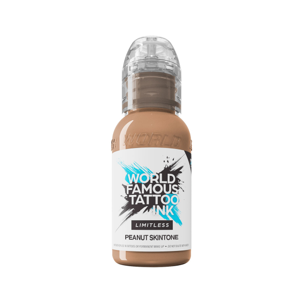 World Famous Limitless Tattoo Ink – Peanut Skintone 30ml