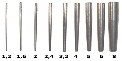 Inserto Per Piercing 1.6mm