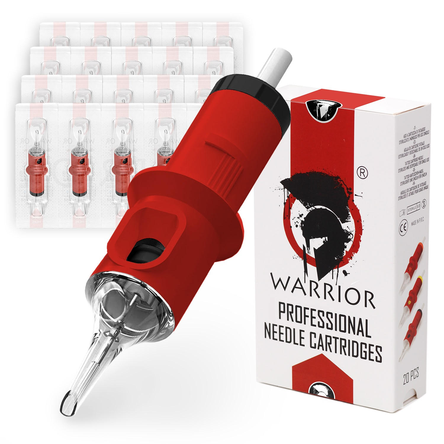  CARTUCCE WARRIOR RED 01 ROUND LINER Ø 25 MM
