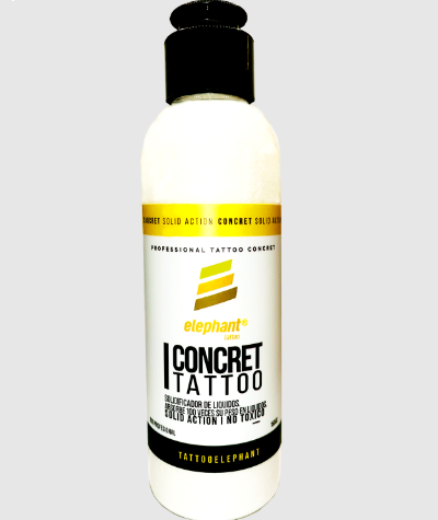 Solidificanteliquido Elephant Tattoo Concrete tattoo 150ml