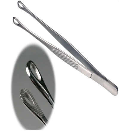 forester Tweezers Closed Pinza per Body Piercing
