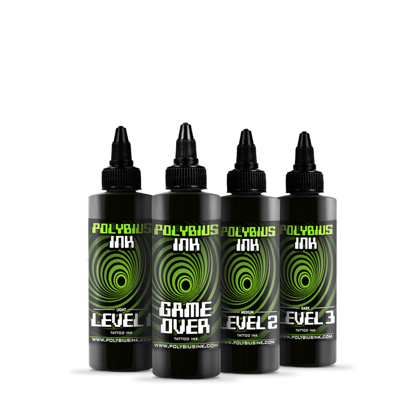 Combo Polybius Ink – Game Over Black+Greywash 150 ml 