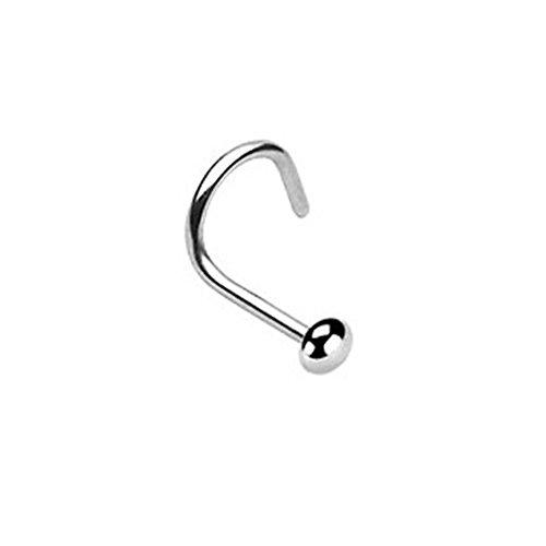 Nostril Warrior in Acciaio sterile misura 0.8 x 6.5 x2.5