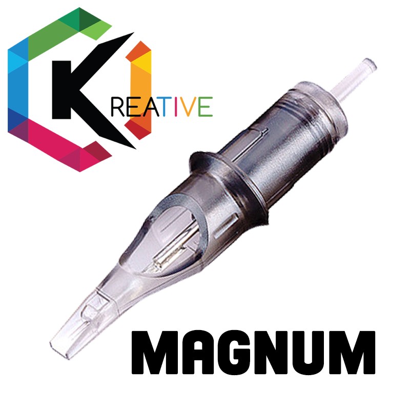 Cartucce per tatuaggio monouso Kreative -13 Magnum Misura 0.30 mm Long Taper 