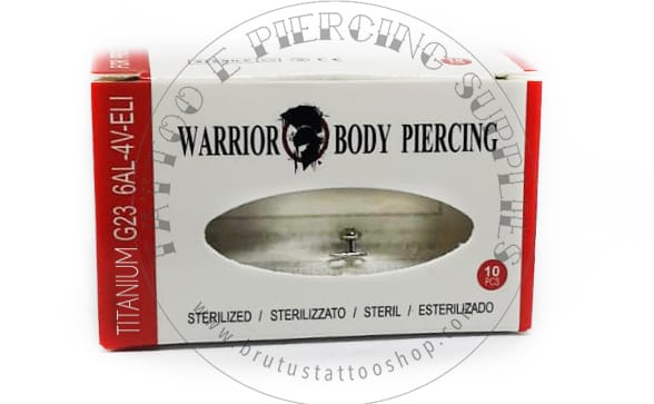 Microdermal in Titanio sterile con Zircone  misura 1.6x2x4